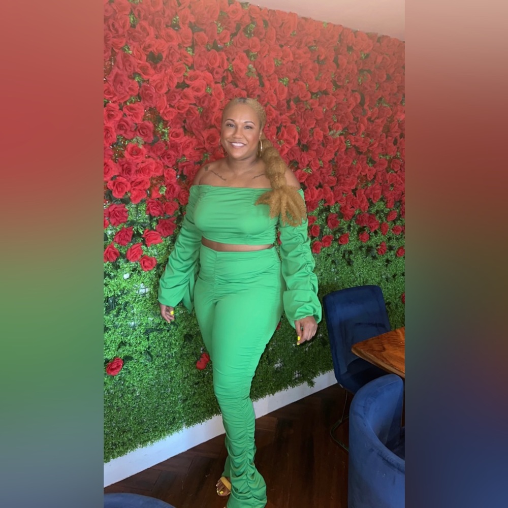 2 piece pants and long sleeve set